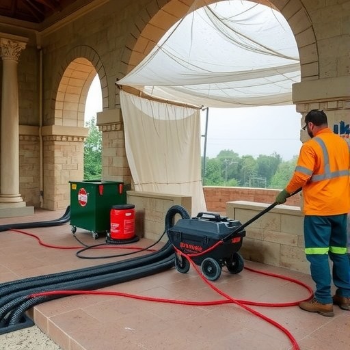 浅谈雨季石材养护施工(图1) 浅谈雨季石材养护施工(图1)
