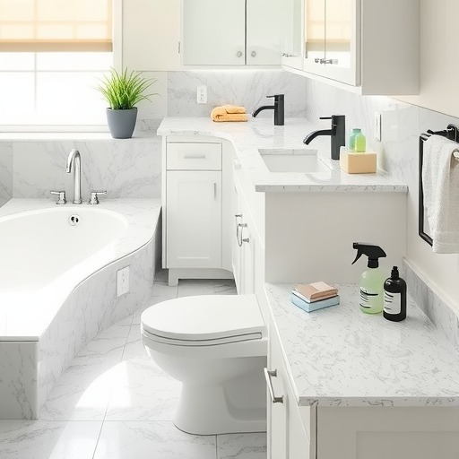 小窍门：清洗卫浴间石材的简单处理办法 - 新媒体情报驿站