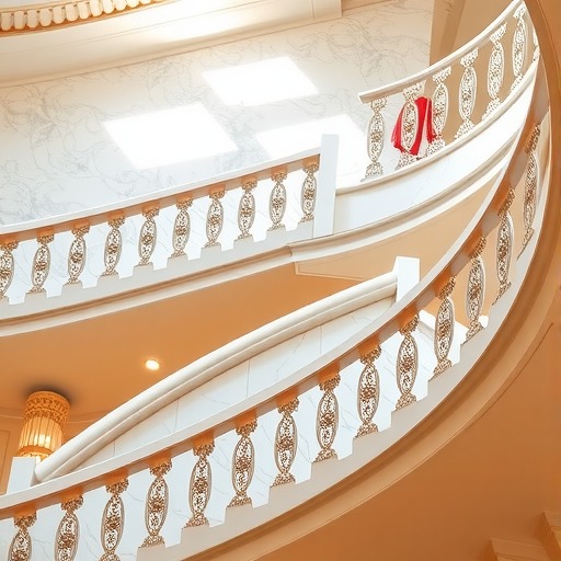 大理石旋转楼梯的保养方法 - 新媒体情报驿站