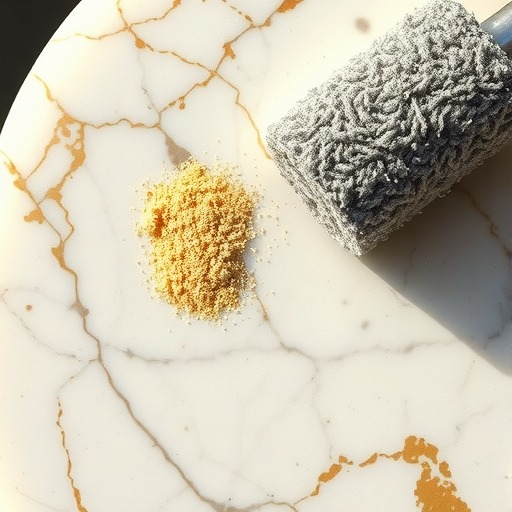 石材清洁之木屑黄的清除(图1)