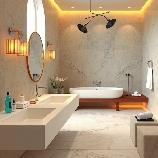 不同材质浴室石材的清洁养护(图1)