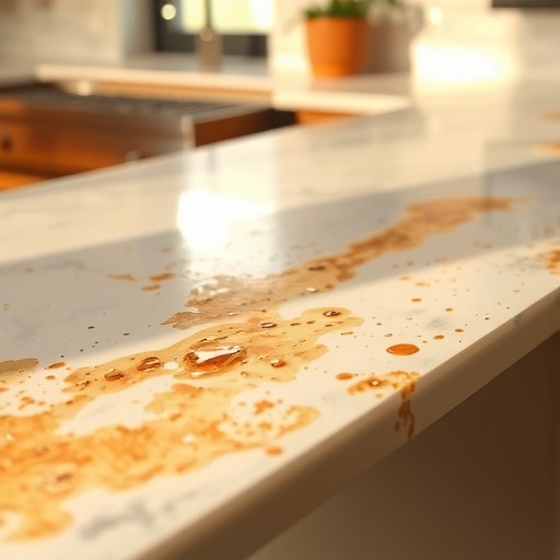 橱柜台面石材锈斑的预防及处理方法(图1)