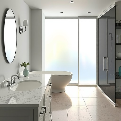 浴室石材养护：使用后及时清理石材表面(图1)