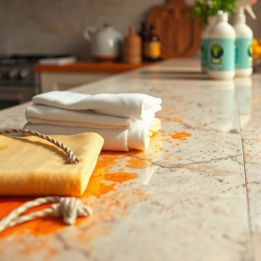 家居清洁贴士 橱柜台面石材锈斑的预防及处理方法(图1)