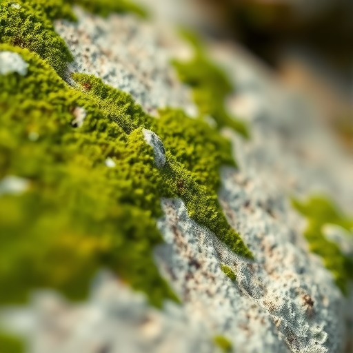 石材苔藓污染的预防和处理(图1)