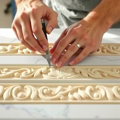 怎样加工石材花线(图1)