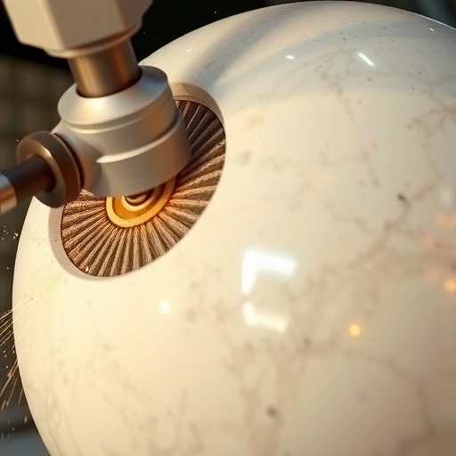 金刚石筒体刀具加工石材外球面的方法(图1)