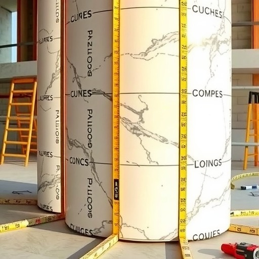 大理石板圆柱饰面操作工艺(图1)