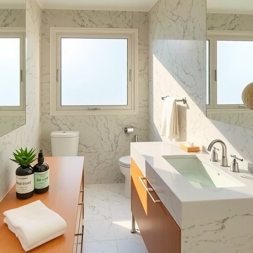 浴室石材巧维护 - 新媒体情报驿站