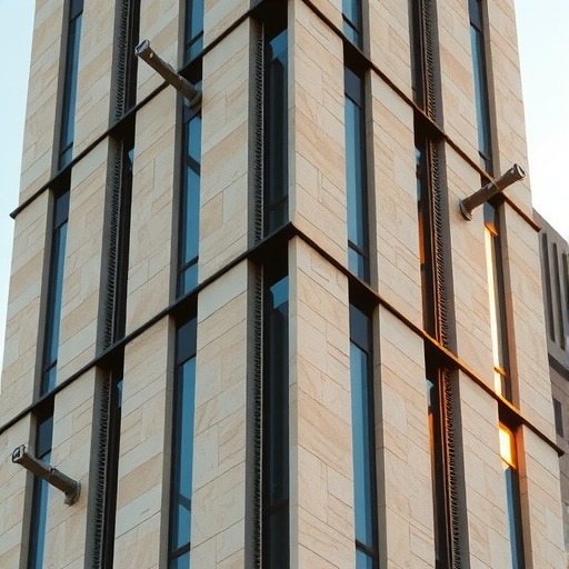 高层建筑干挂石板幕墙的保温(图1)