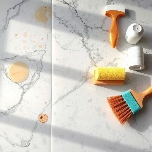 几种主要的石材日常污染的清洁处理(图1)