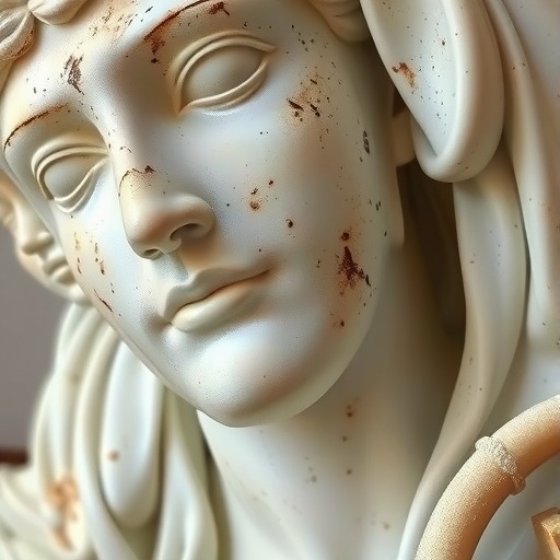 如何修复大理石雕像的凹凸痕迹(图1)