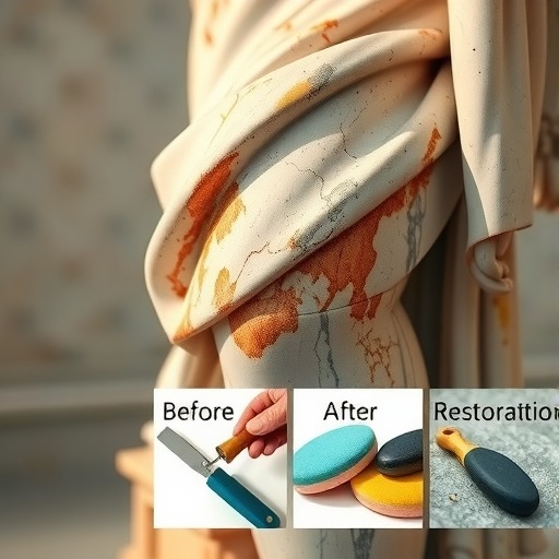 如何修复大理石雕像的凹凸痕迹(图1)