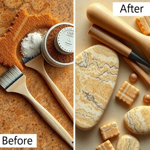 英国棕石材养护翻新方法步骤(图1) 英国棕石材养护翻新方法步骤(图1)