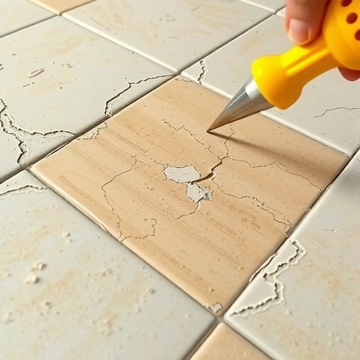 修复破损的地砖 - 新媒体情报驿站