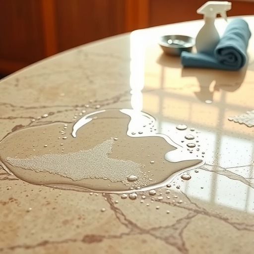 砂岩台面清洁(图1)