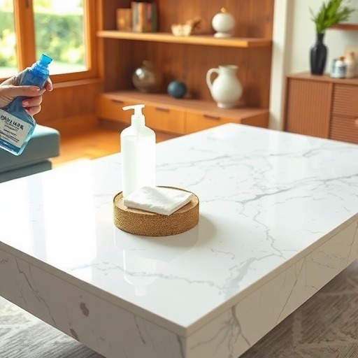 大理石茶几家具的保养(图1)