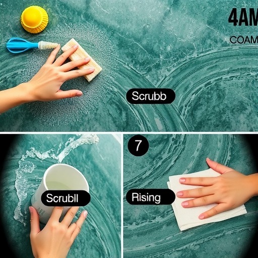 大花绿大理石两种病症用三步骤来完成清洗养护(图1)