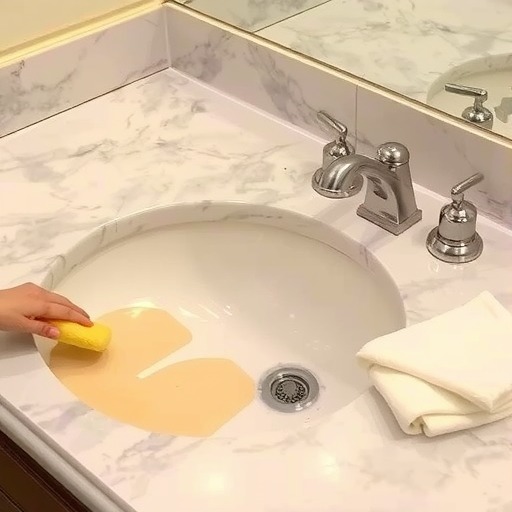 浴室大理石污渍清除简法
