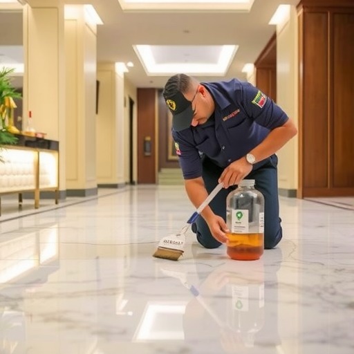 石材护理之酒店石材养护方法(图1)