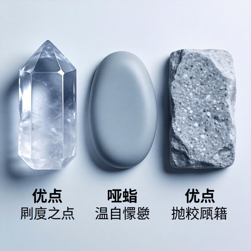 石材养护晶面、打蜡、抛光粉优缺点比较(图1)