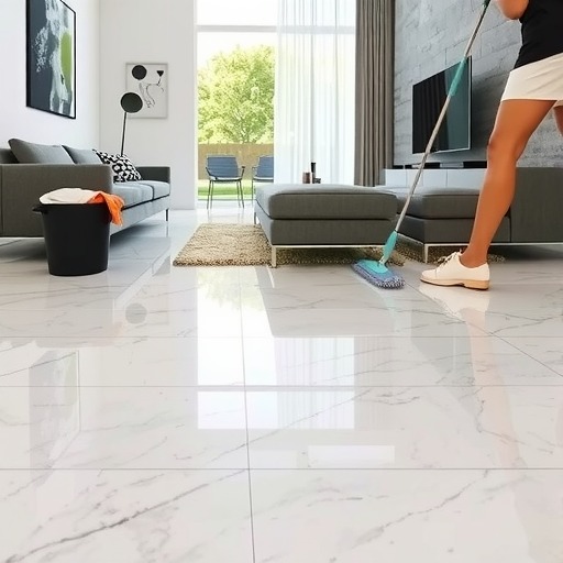 如何对使用中的大理石地面进行保养，才能常