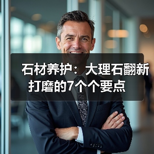 石材养护：大理石翻新打磨的7个个要点(图3)
