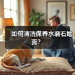 如何清洁保养水磨石地面？(图3)