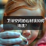 卫浴空间的石材该如何清洗？(图2)