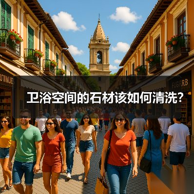卫浴空间的石材该如何清洗？(图3)