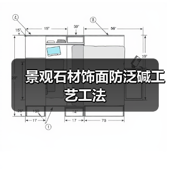 景观石材饰面防泛碱工艺工法(图2)
