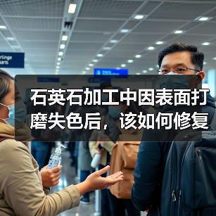 石英石加工中因表面打磨失色后，该如何修复 - 新媒体情报驿站