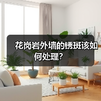 花岗岩外墙的锈斑该如何处理?(图4) 花岗岩外墙的锈斑该如何处理?(图4)