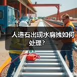 人造石出现水腐蚀如何处理?(图3) 人造石出现水腐蚀如何处理?(图3)