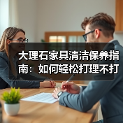 大理石家具清洁保养指南:如何轻松打理不打滑?(图2) 大理石家具清洁保养指南:如何轻松打理不打滑?(图2)