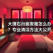 大理石台面发霉怎么办？专业清洁方法大公开！(图2)