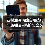 石材油污清除实用技巧：药糊法+防护剂全攻略(图4)