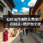 石材油污清除实用技巧：药糊法+防护剂全攻略(图3)