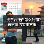 洗手台泛白怎么处理?石材清洁实用方案(图4) 洗手台泛白怎么处理?石材清洁实用方案(图4)