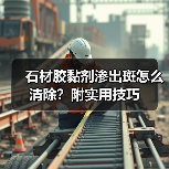 石材胶黏剂渗出斑怎么清除？附实用技巧