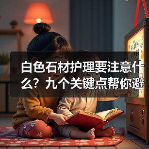 白色石材护理要注意什么？九个关键点帮你避免发黄阴影(图3)