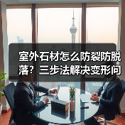 室外石材怎么防裂防脱落?三步法解决变形问题(图2) 室外石材怎么防裂防脱落?三步法解决变形问题(图2)