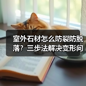 室外石材怎么防裂防脱落?三步法解决变形问题(图1) 室外石材怎么防裂防脱落?三步法解决变形问题(图1)