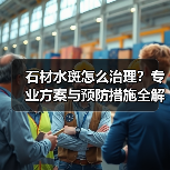 石材水斑怎么治理？专业方案与预防措施全解析 - 新媒体情报驿站