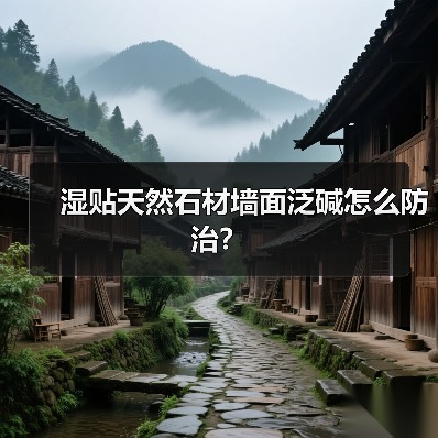 湿贴天然石材墙面泛碱怎么防治？ - 新媒体情报驿站