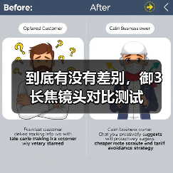 到底有没有差别，御3长焦镜头对比测试(图2)