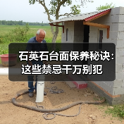 石英石台面保养秘诀：这些禁忌千万别犯