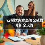 石材锈斑水斑怎么处理？养护全攻略