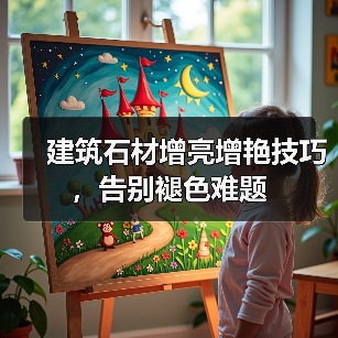 建筑石材增亮增艳技巧，告别褪色难题
