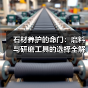 石材养护的命门：磨料与研磨工具的选择全解析 - 新媒体情报驿站